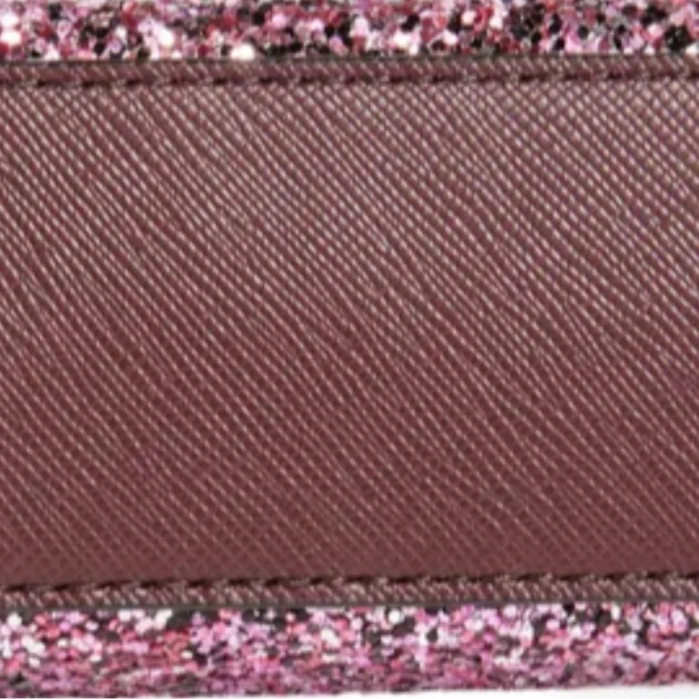 Kate Spade Pink and Purple Crossbody Bag with Sparkling Design